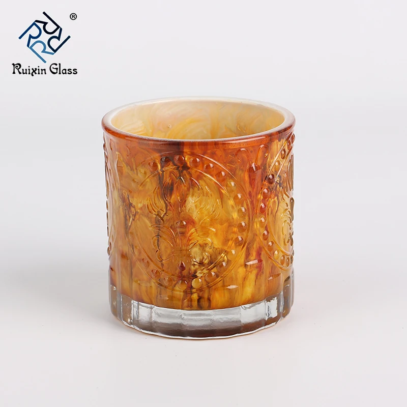 CD159 New Fashion 100% Full Inspection CustomLogo Home Decor crystal candle holder with hanging crystals Supplier from China