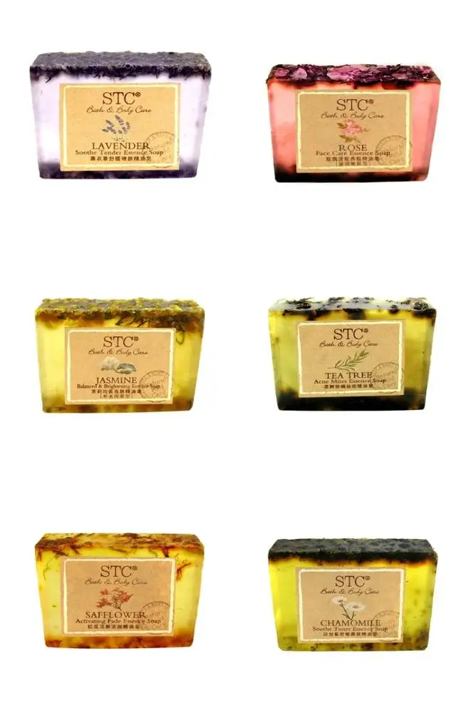 Natural handmade organic custom private logo facial soap  skin whitening bath toliet soap