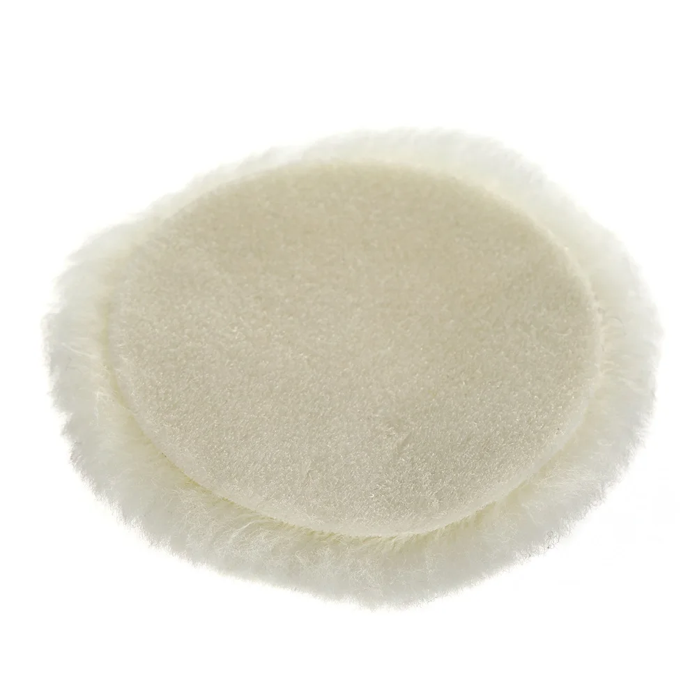 Chinese Factory Supply Lambskin Polishing Pad Lambs Wool Buffing Pad for car and furniture