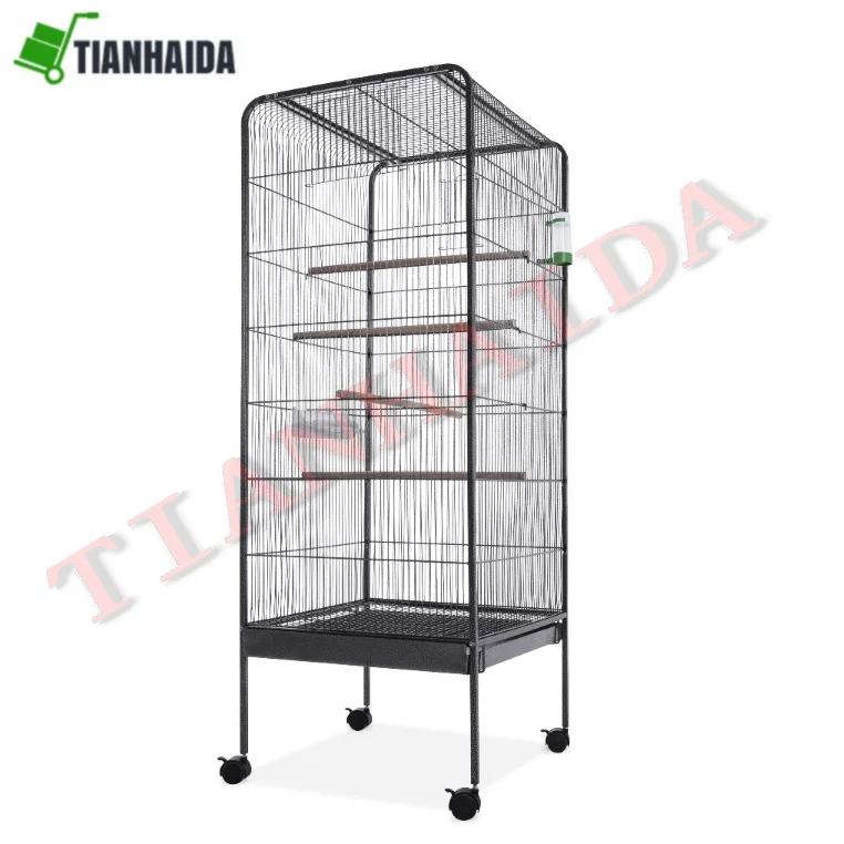 
China supplier metal large indoor cheap cat cages ferret cage and rabbit cage 