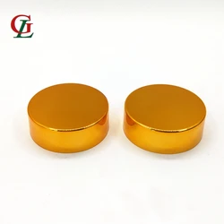 Wholesale food grade high quality 38/400 UV gold cap,medication pill plastic bottle cap and accept cap custom for food
