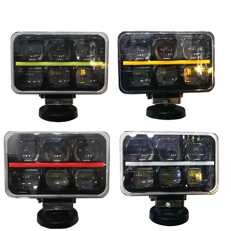 2019 NEW work light for car with flood and spot beams 12-80v 60W high/low daytime running light