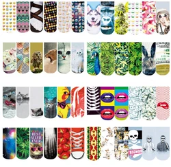 Носки с мультяшным рисунком носки с трехмерным рисунком оригинальные носки с изображением животных и кошек для женщин