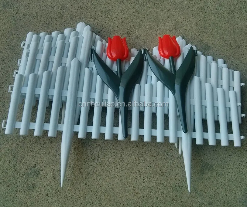 
plastic garden border fence 