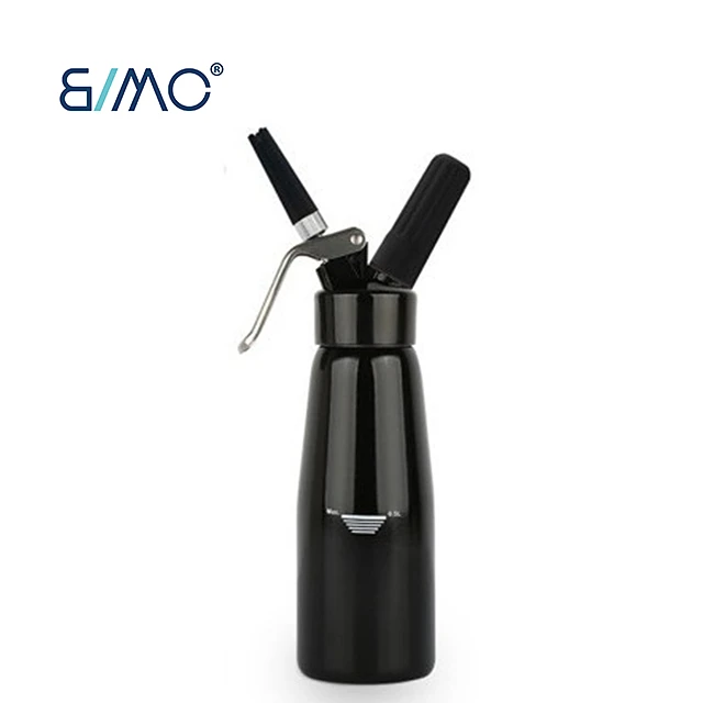 Thermal Kitchen Whipped Cream Dispenser  1-Pint Whipper Canister Container With 3 Whipping Decoration Tips