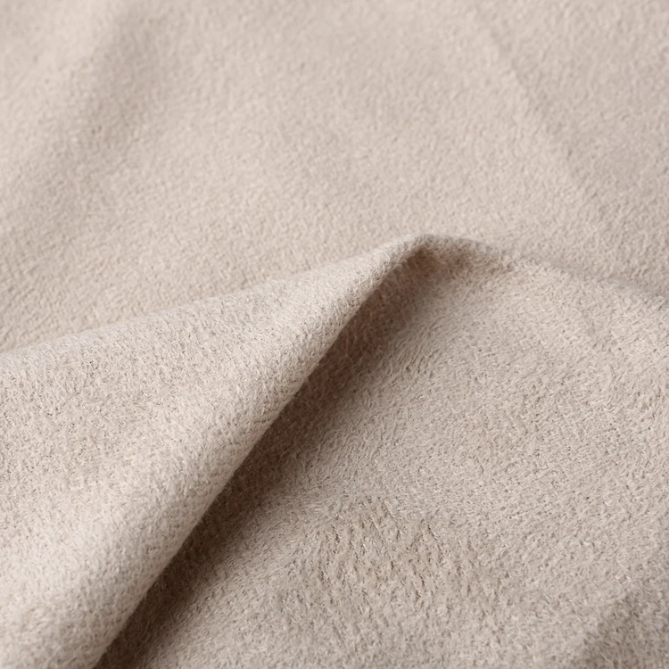 
Cheap Price Strong Stretch Suede Fabric Colorful Knitted Fabric for Cloth 