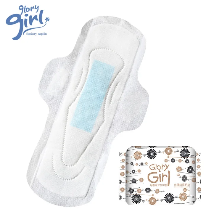 Best Selling High Quality Cheap Non Woven Fabric Sanitary Napkin 280mm Disposable Cotton Lady Pad