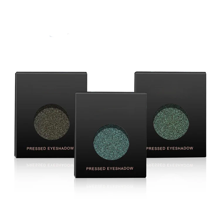 Оптовая продажа индивидуальная фирменная торговая марка веганский макияж одиночные тени для век с сумкой из