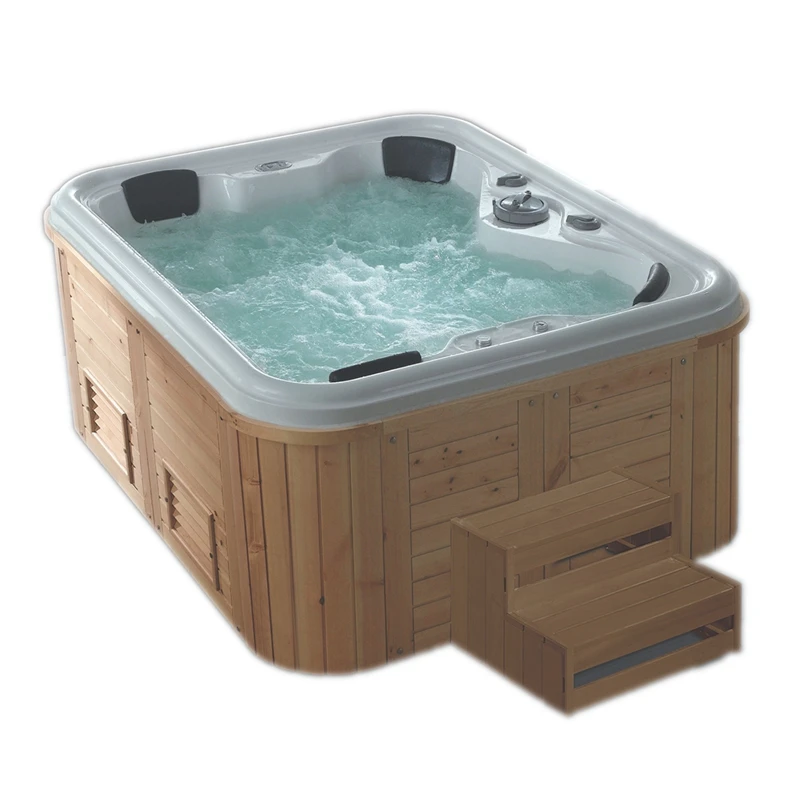 Foshan outdoor whirlpool massage hot tub 4 person spatub  (713A)