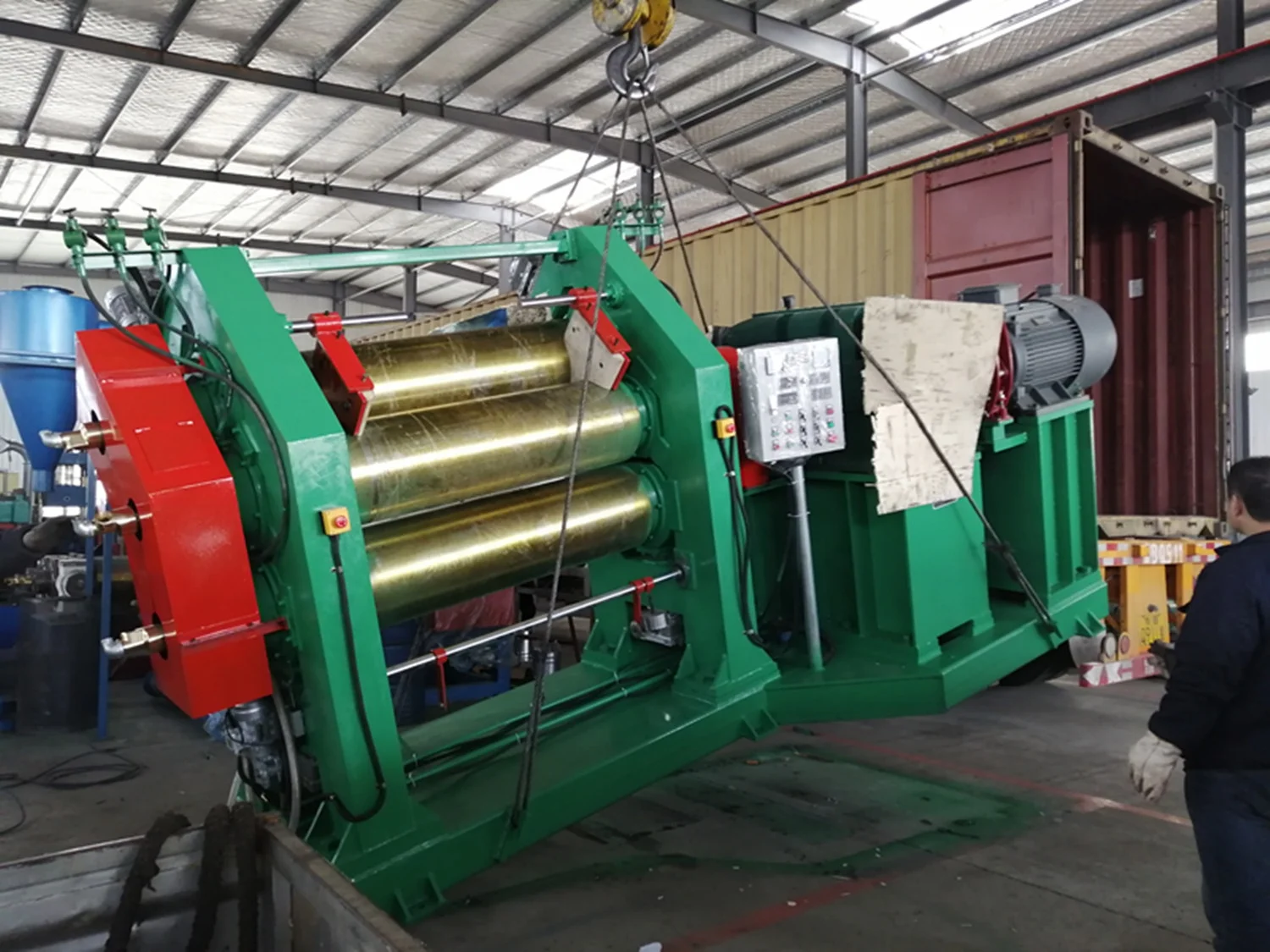 High Precision Rubber Sheet Calender