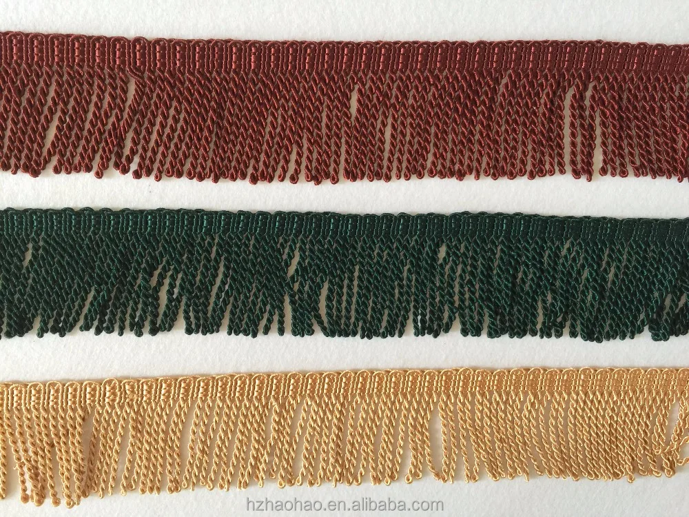Wholesale Decorative Bullion fringe for curtain 6.5cm