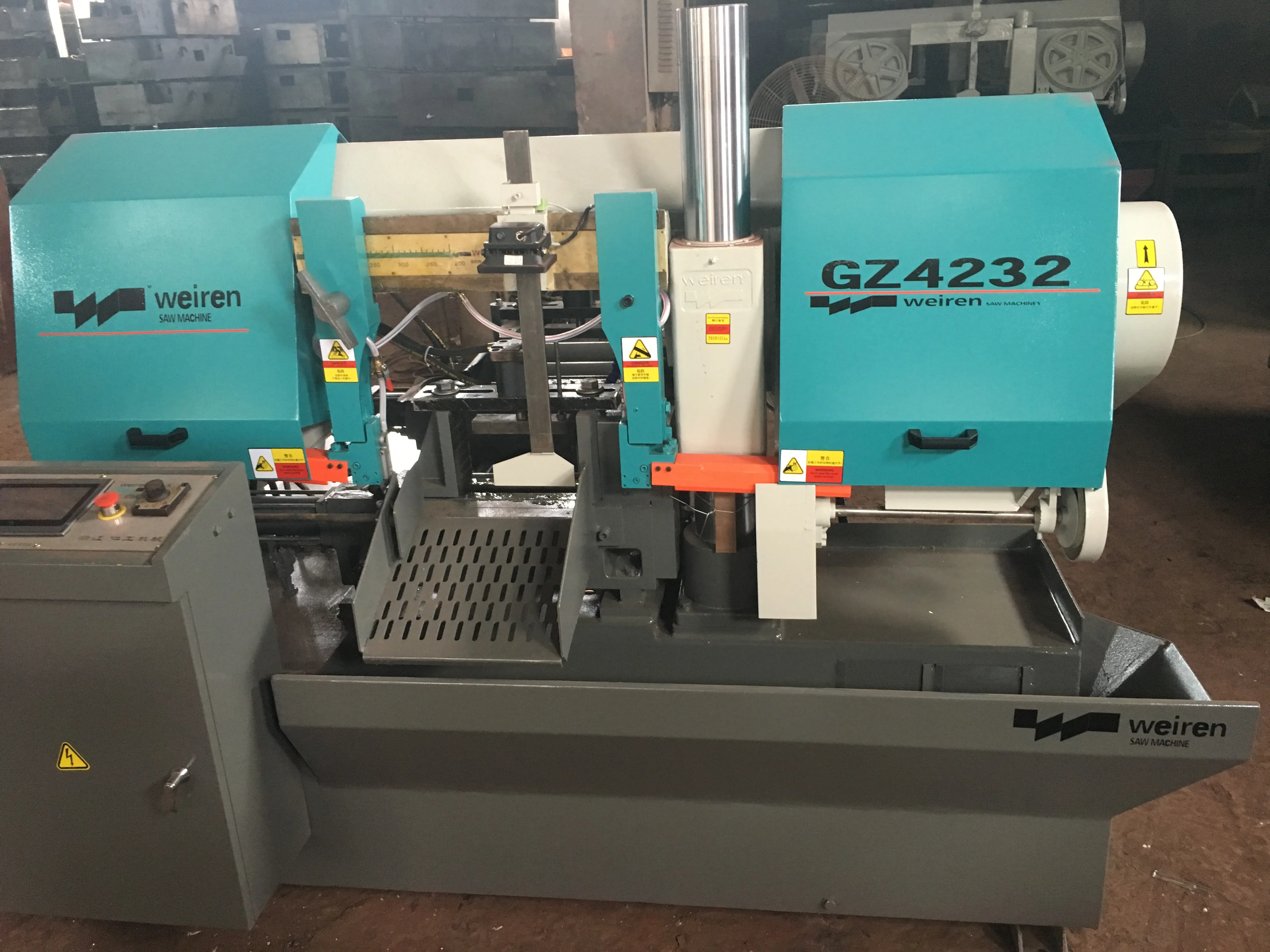 GZ330 Hot sell horizontal bandsaw for metal used sales