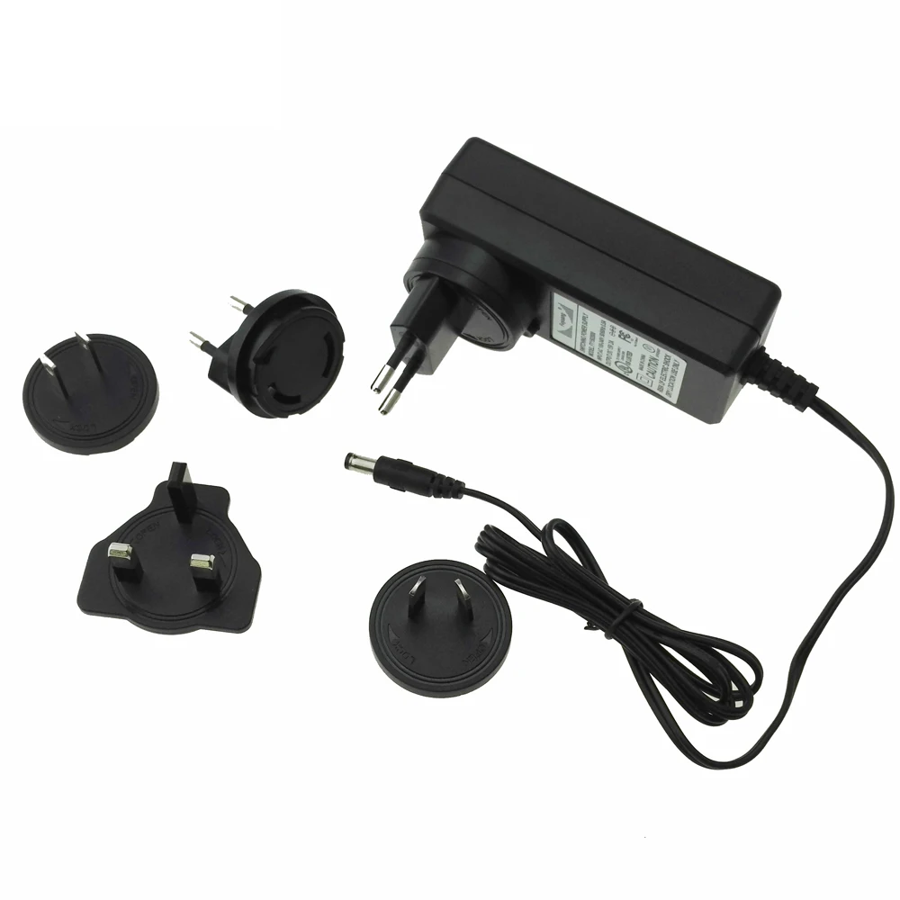 Lightbox Detachable Plug Interchangeable Plug  24V 2.5A Power Adapter