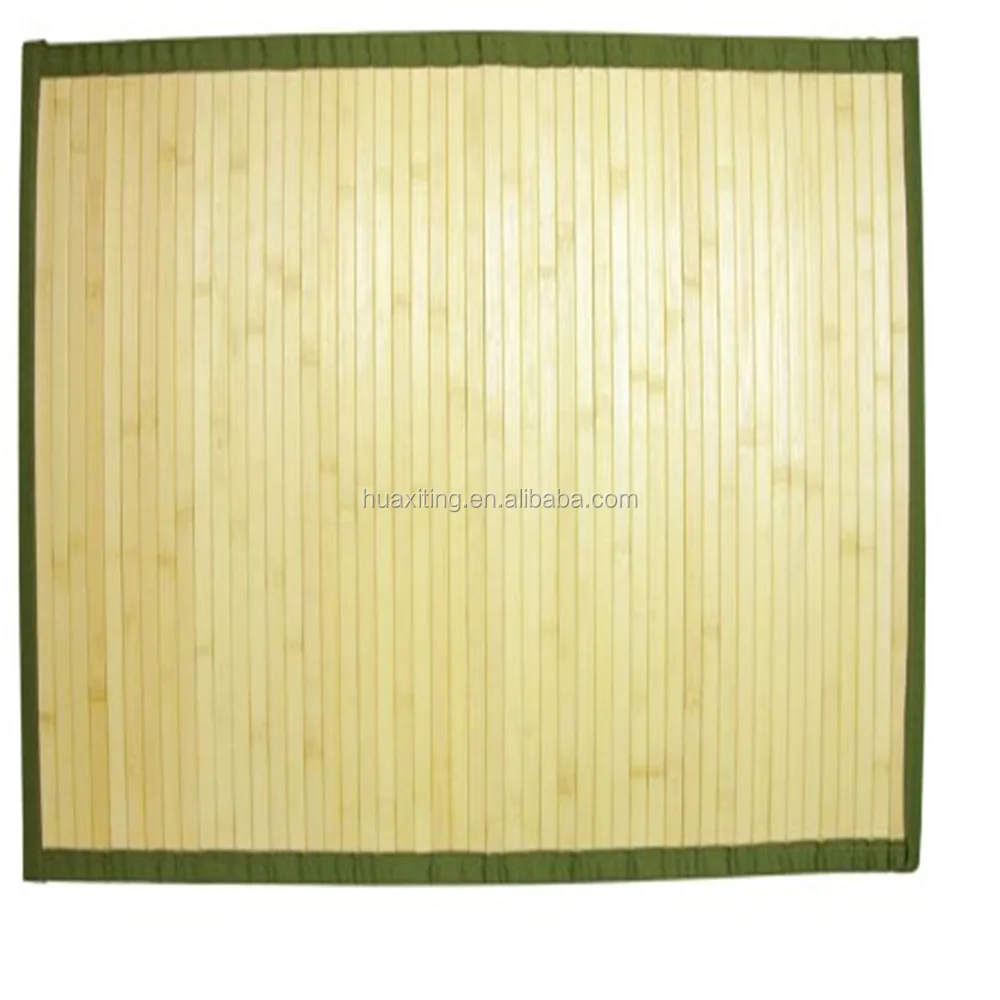 Stained Bamboo mat/Bamboo Carpet Rug Place Mat