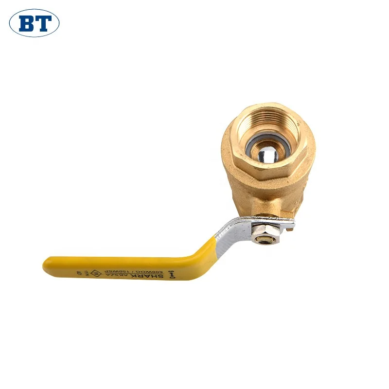 BT1032 лучший производитель клапанов, Латунный Водяной/газовый шаровой кран