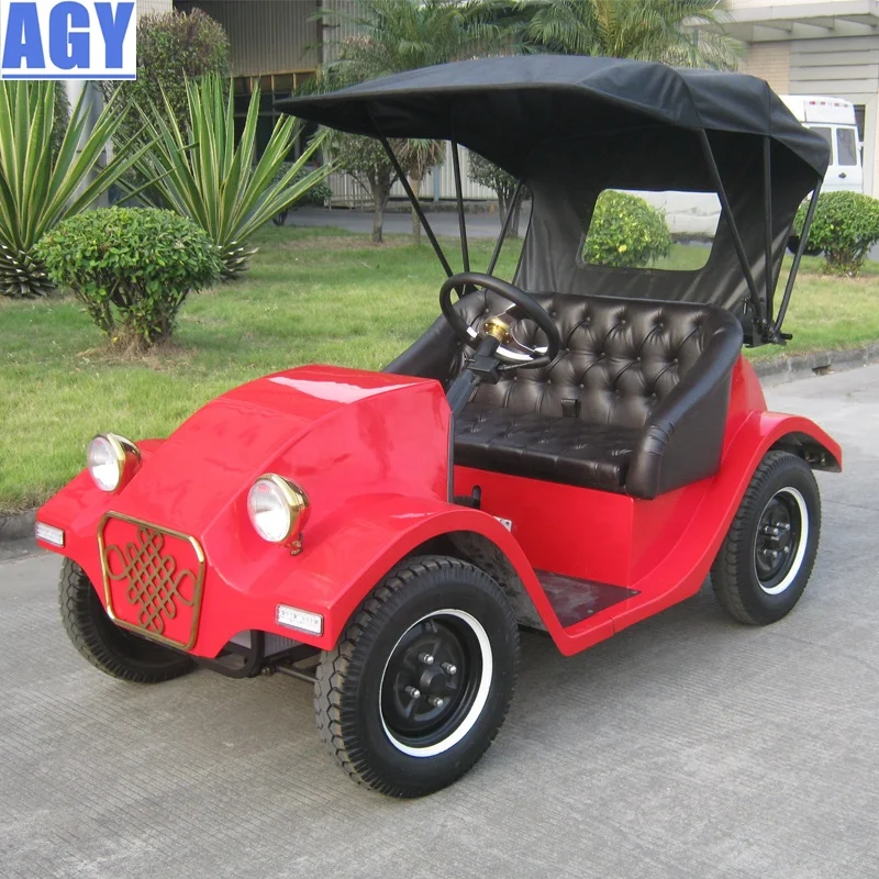 AGY CE утвержденный двойной пассажир 3 кВт достопримечательный Электрический Винтажный Классический автомобиль для продажи