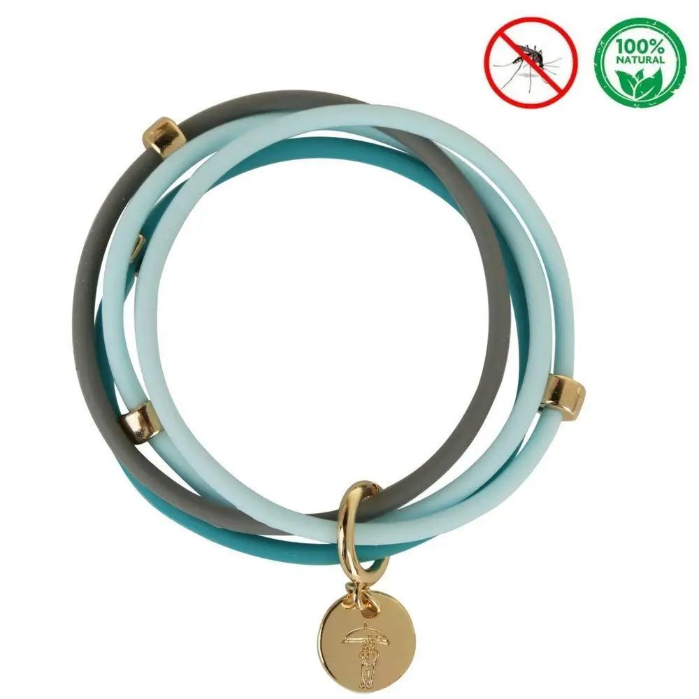 Leather Mosquito Bug Repellent Bracelet All DEET FREE Insect Repellent Bands, Mosquito Killer Protection Outdoor and Indoor