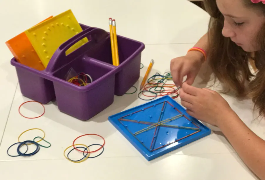 School Specialty  Plastic storage basket for Art Caddies, 3-Compartment Classroom Supply Storage Box