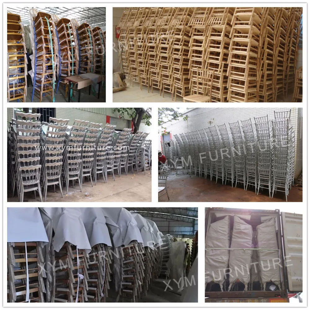 Good quality white resin tiffany chair chiavari chair