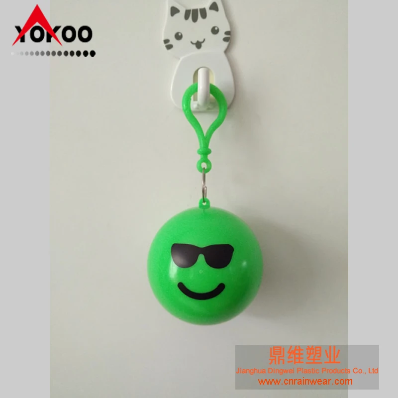 
Promotional Disposable Raincoat Ball, Rain Poncho In Balls For Gifts Wholesale 