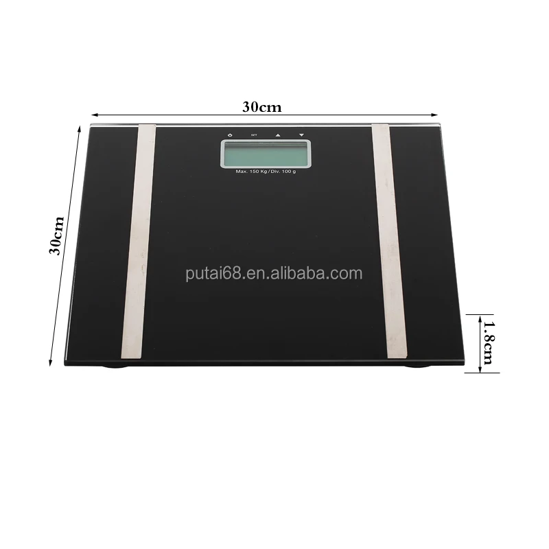 High grade digital  body fat hydration monitor scale PT-703