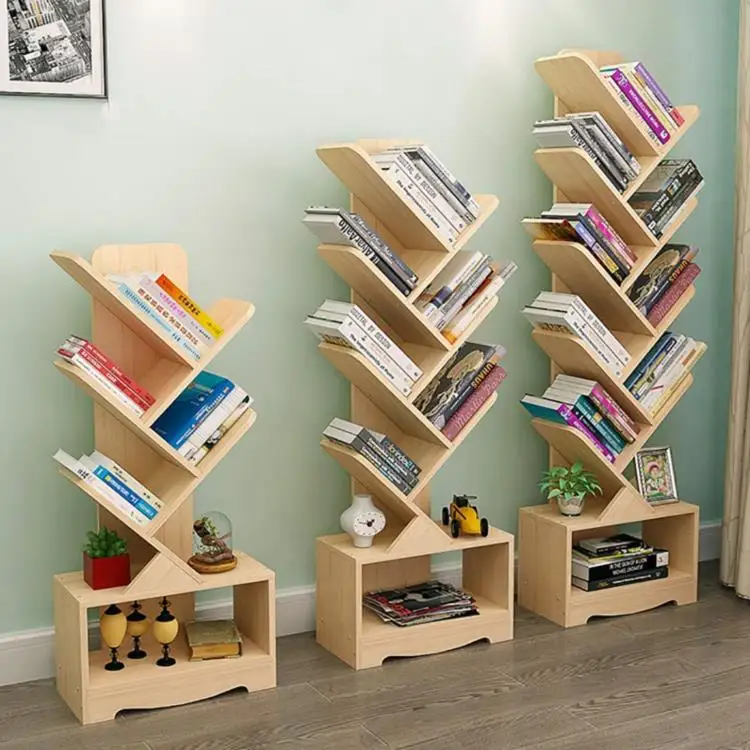 Competitive Price Colorful Customized wooden wall shelf for book