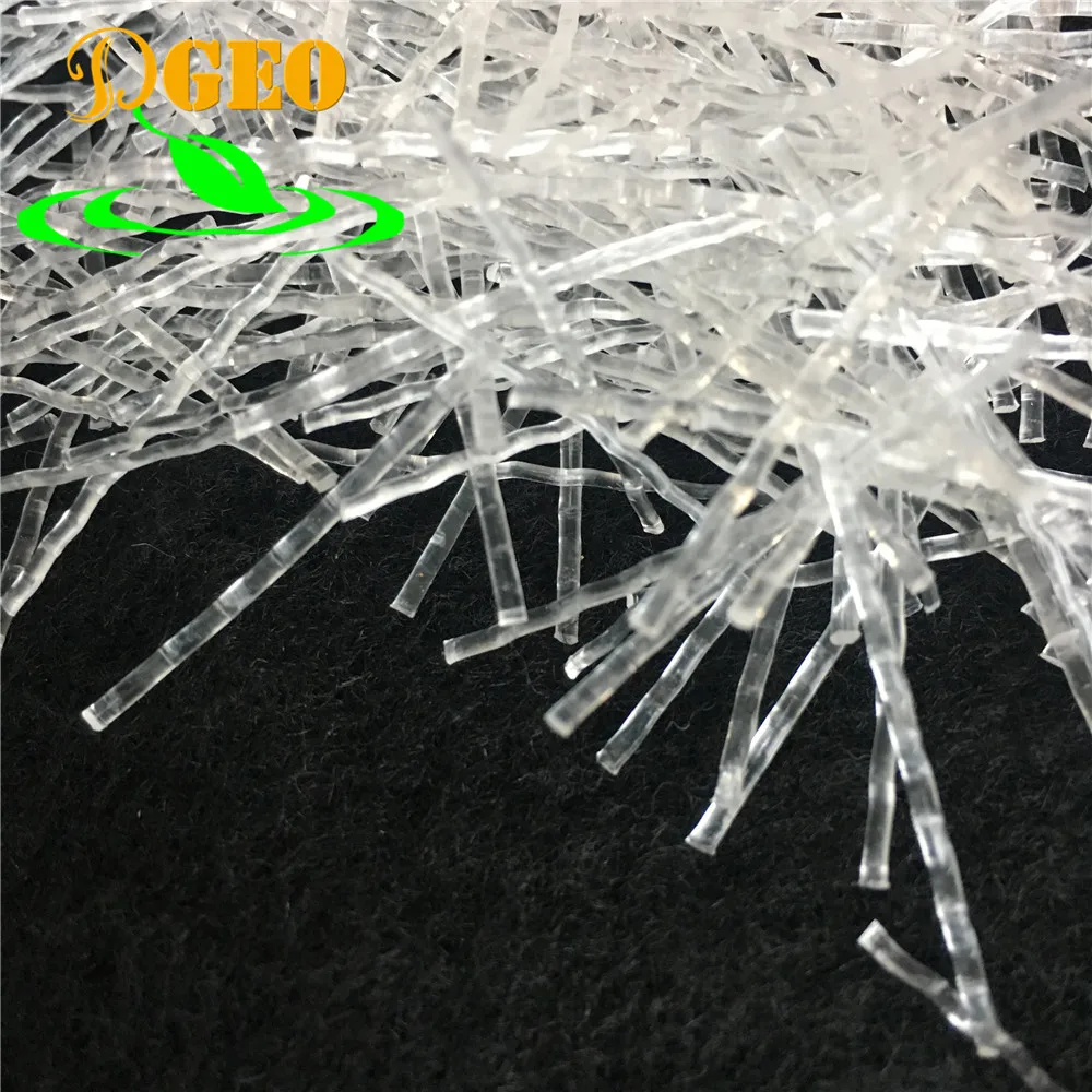 Polypropylene Synthetic polymer  Fiber for Construction