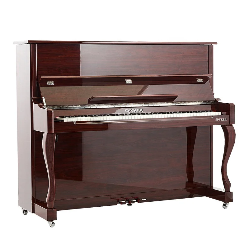 SPYKER  piano high quality digital upright piano walnut color  HD-L123