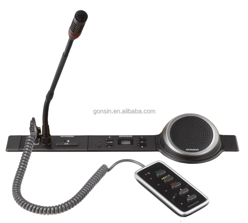 
Speaker Audio System Microphone System For Conference Room With 6 Channels Interpretation Equipment And Electronic Voting System 