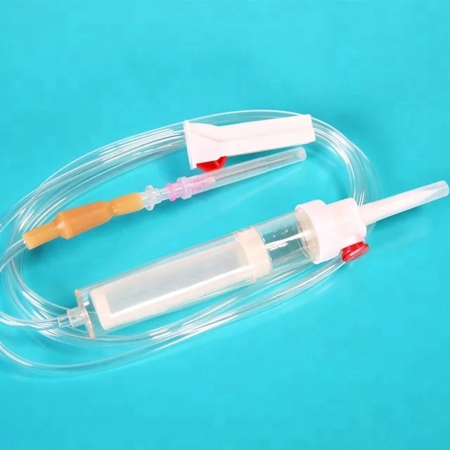 Набор вливания крови с burette 150 мл клапаном портом Y иглой или крышкой