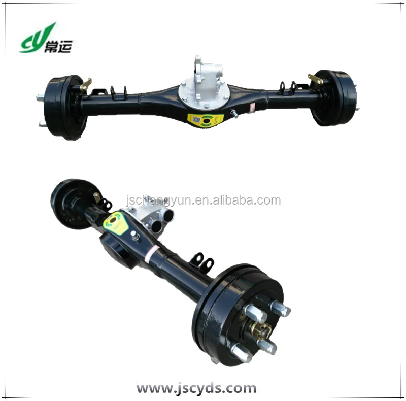 Задняя ось для трехколесного велосипеда CY Changyun, запасные части, электрический вал/Тяжелый задний мост/Задний дифференциал вала