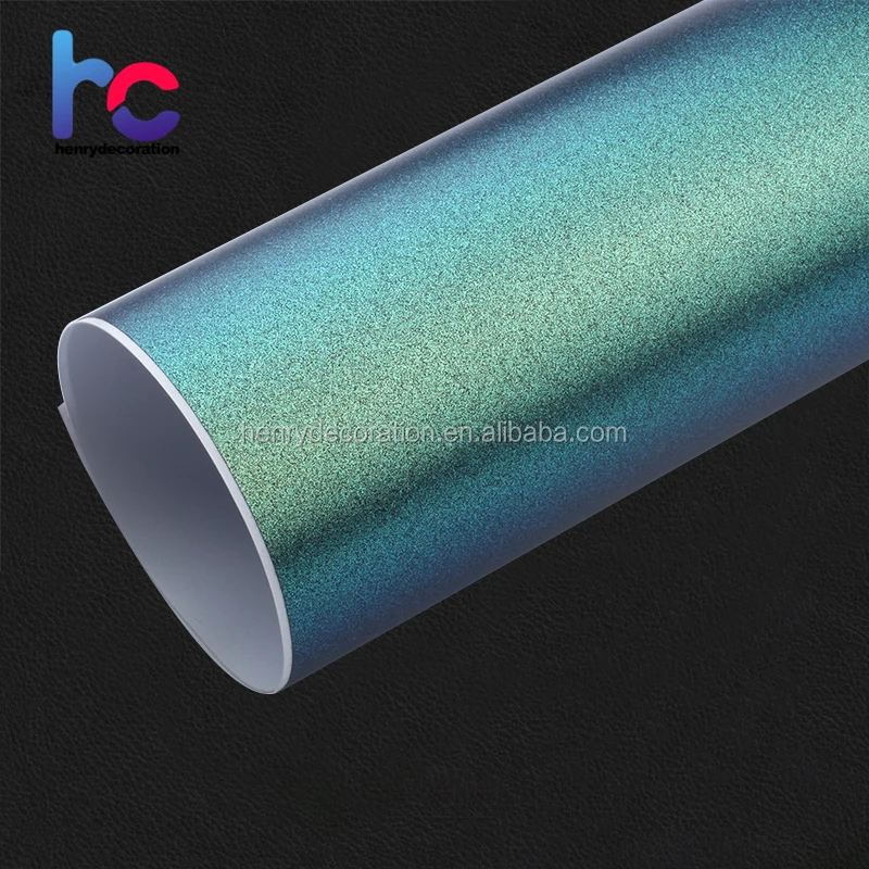 Super Shiny Color Changing Pearl White Chameleon Holographic Car Vinyl Wrap