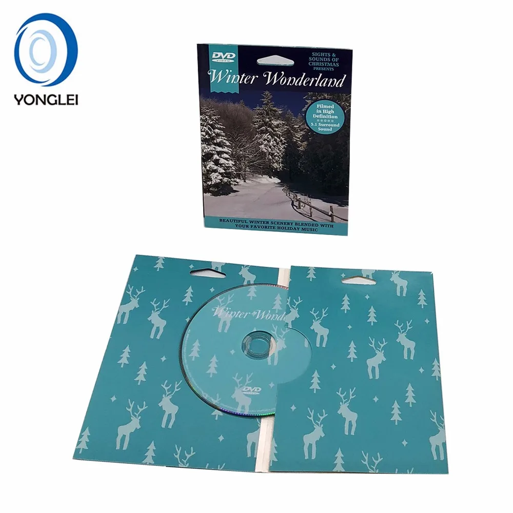 Custom cardboard CD sleeve cheap CD replication and cheap CD sleeve printing