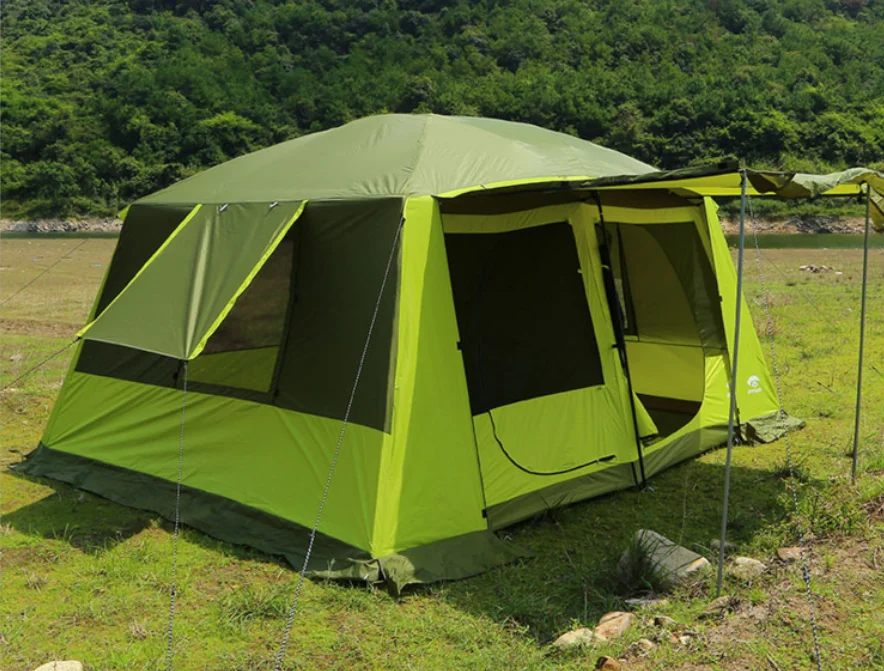 3 Rooms Luxury Camping Tent