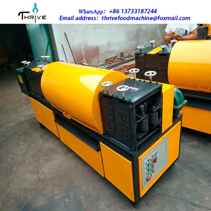 Steel metal pipe straightener/machine to straighten metal tube/scaffold