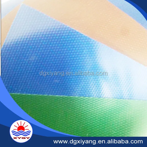 Coated PVC Tarpaulin Fabric Stocklot Rolls Plain Style for Cover Use All Kinds