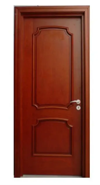flat modern simple interior wood door for hotel DR-044
