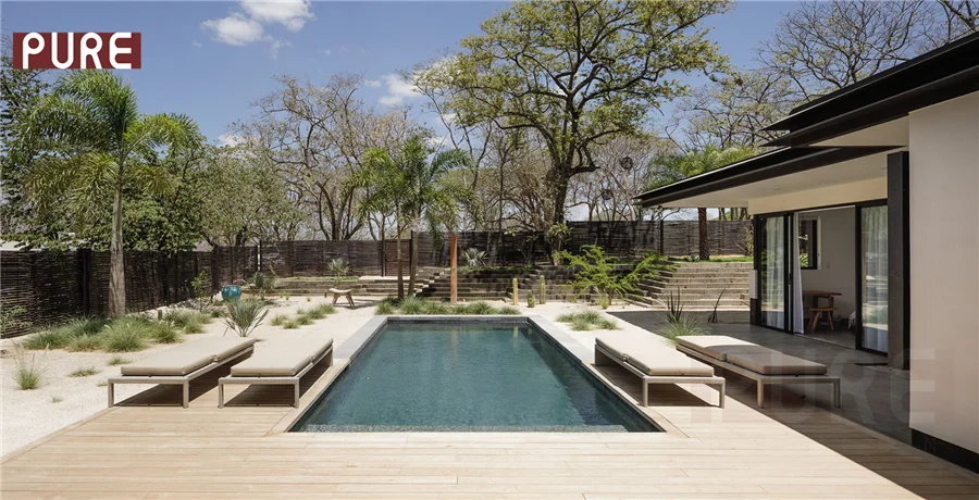 Villa design exterior elevation drawings