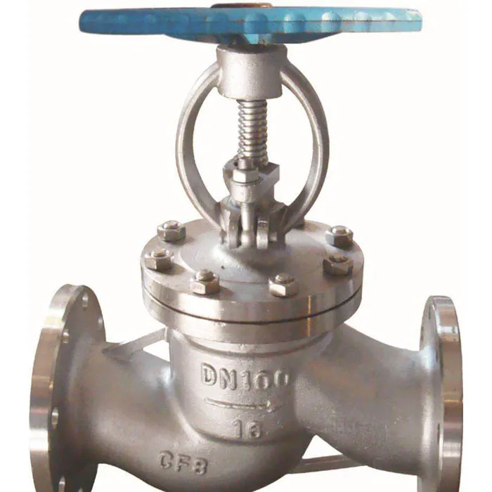 GS C25 DIN PN16 PN25 Air manual  Steam globe valve
