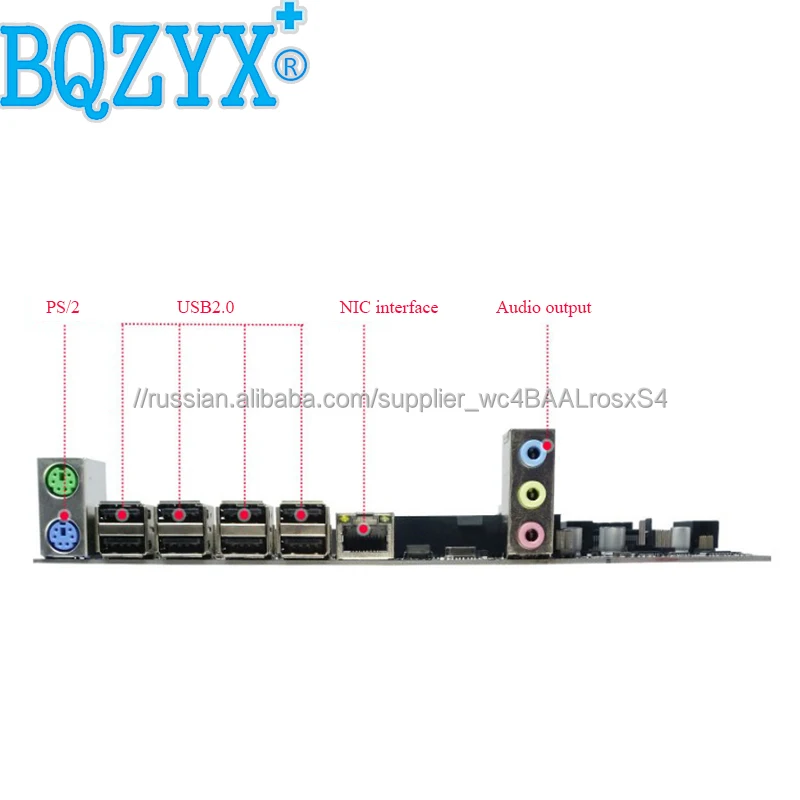Новая материнская плата материнской платы X79D LGA1356CPU DDR3 ATX