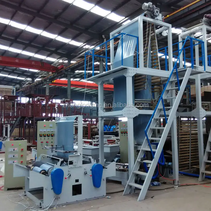 plastic nylon bag film extruder machine