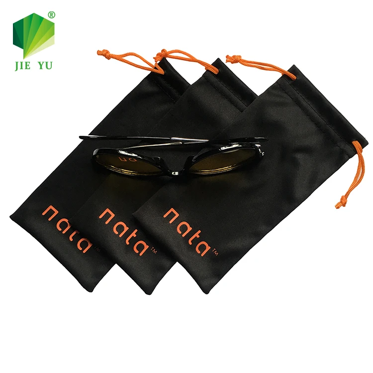 Custom Sunglasses Eyeglasses Pouch Bag with Logo Printed