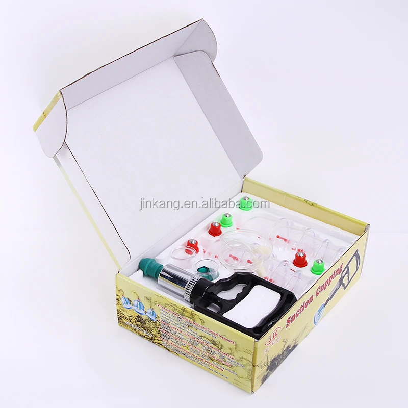 
Китайское традиционное медицинское вакуумное устройство Hijama с большим черным всасывающим насосом 