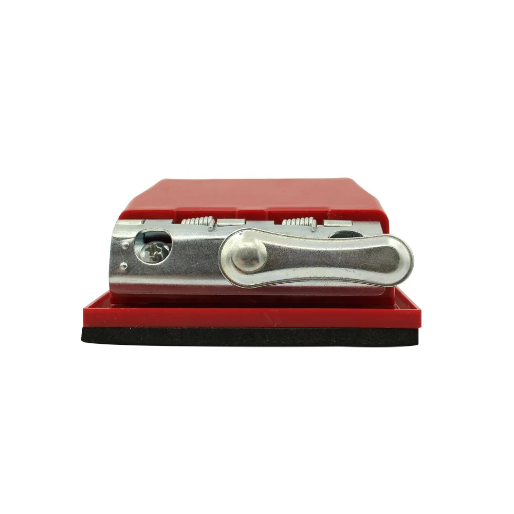 Высокое качество Красный ABS абразивные инструменты ручной шлифовальный станок Губка Pad шлифовальный блок