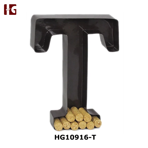 
Monogram Letter S Wall Wine Cork Holder 