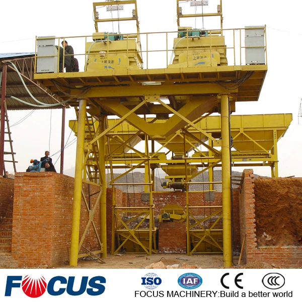 HZS25 aggregate mixture machine,meka concrete batching plant