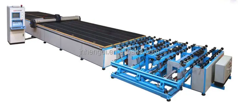 hengdi Auto Glass Cutting Production Line /glass cutting machine/glass cutter