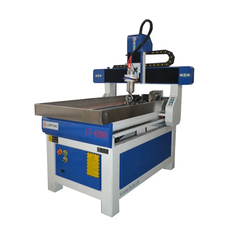 
6090 cnc router 2 heads router cnc machine 3d cnc wood router rotary axis mini woodworking 