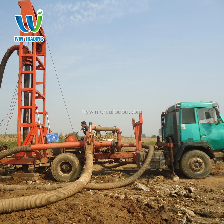 RG Truck mounted 200m Reverse Circulation Water Well Bore Hole Drilling Rig