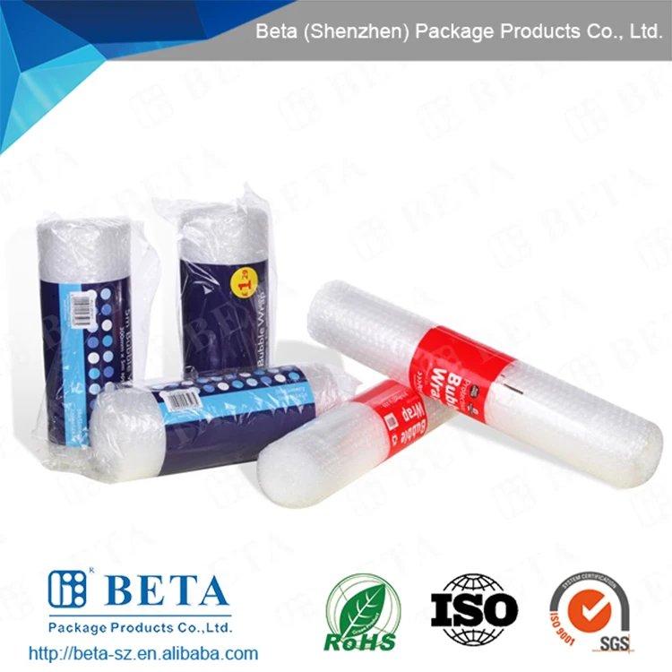 cheap colored plastic air bubble film roll, bubble sheet